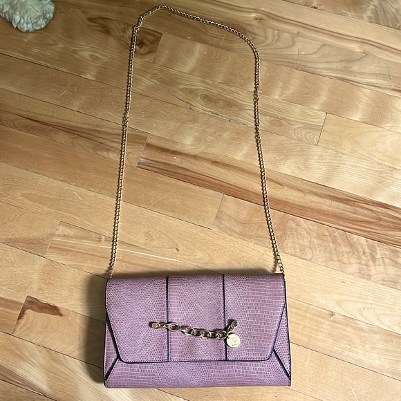 salmon colour clutch / purse - Picture 1 of 3